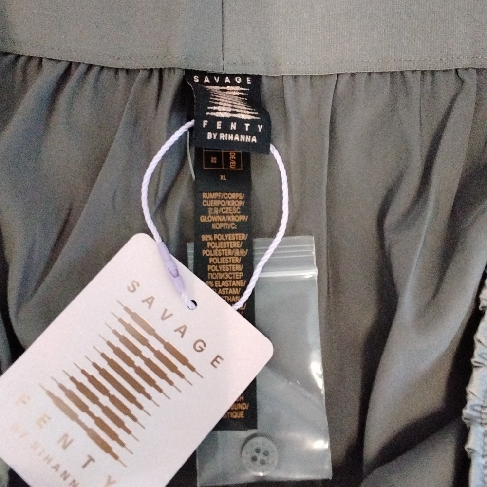Savage Fenty Men's Gray Boxer Shorts - Picture 2 of 6